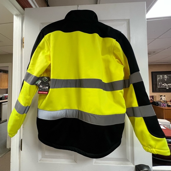 Craftsman High visibility jacket size XL NWT - Picture 5 of 5